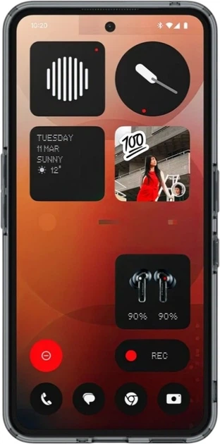Etui Spigen Ultra Hybrid do Nothing Phone 3A Space Crystal (ACS09373) - obraz 3