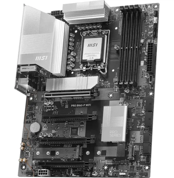 Материнська плата msi Pro b860-p wifi (s1851, Intel b860, ddr5) - зображення 3