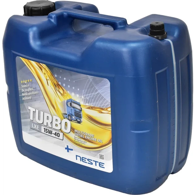 Олива моторна Neste Turbo LXE 15W-40 (20л.) - изображение 2