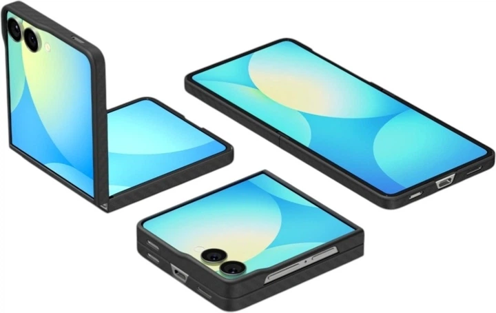 Чохол Spigen AirSkin Aramid для Samsung Galaxy Z Flip 7 Black (ACS09564) - зображення 14