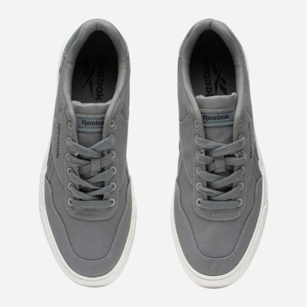 Sneakersy męskie do kostki Reebok Court Advance Vulc 100259996 42.5 (9.5US) Szare (1200179864383) - obraz 4