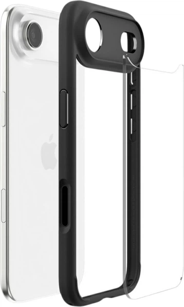 Чохол Spigen Ultra Hybrid для Apple iPhone Air Matte Black (ACS10310) - зображення 6