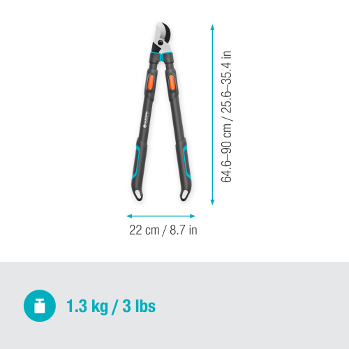 Сучкоріз Gardena TeleCut Pro L 50 мм (12041-20.000.00) - зображення 5