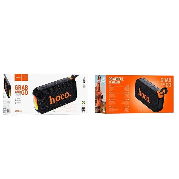Bluetooth колонка Hoco HC32 Smart sound sports Black - зображення 4