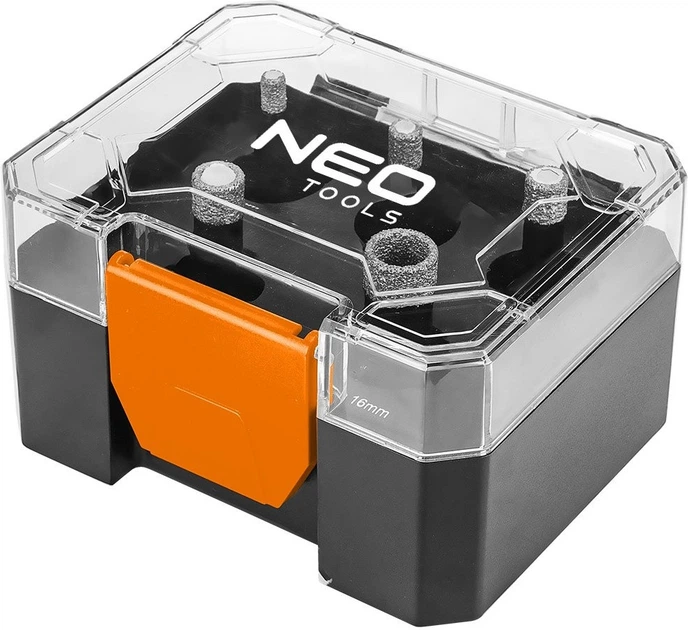 Zestaw otwornic diamentowych NEO Tools 6-16 mm 5 szt 55-319 (5906692003525) - obraz 2