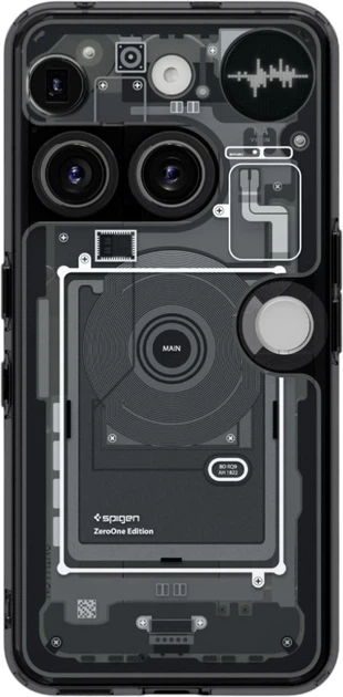 Etui Spigen Ultra Hybrid do Nothing Phone 3 Zero One (ACS08568) - obraz 2
