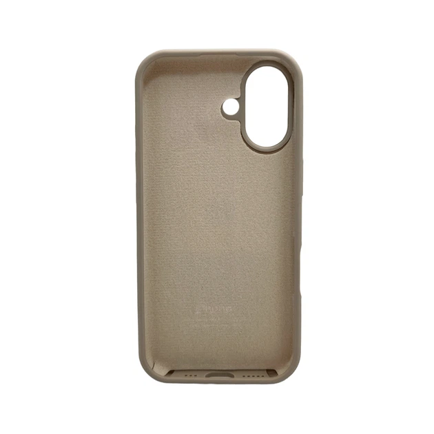 Захисний чохол-накладка Silicone Full Case AA Open Cam для Apple iPhone 17 Antique White (FullOpeAAi17-9) - зображення 2