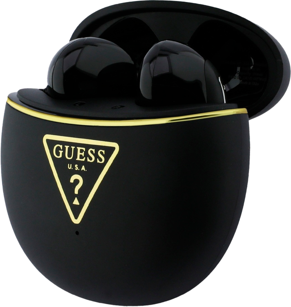 Słuchawki Guess Gold Line Triangle  Black (3666339593605) - obraz 3