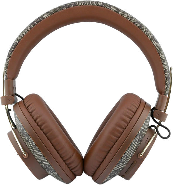 Słuchawki Guess Triangle Logo ENC Brown (3666339593506) - obraz 3