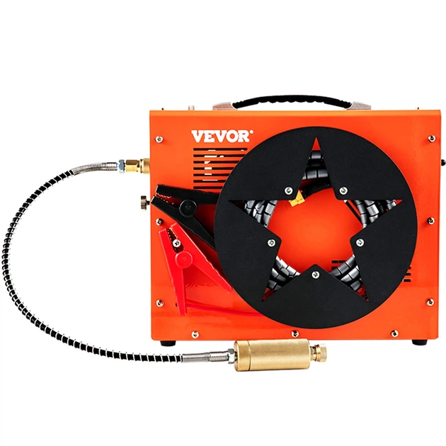Компрессор Vevor SG-220V-110V-12VMC 4500 бар - Фото 2 Компрессор Vevor SG-220V-110V-12VMC 4500 бар - зображення 2