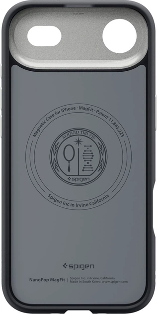 Чохол Spigen Nano Pop Mag MagSafe для Apple iPhone Air Black (ACS10301) - зображення 3