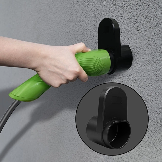 Мобільний зарядний пристрій для електромобіля Qoltec EV з регулюванням 2 в 1 Type 2 22 кВт 7 м (5901878524375) - зображення 18