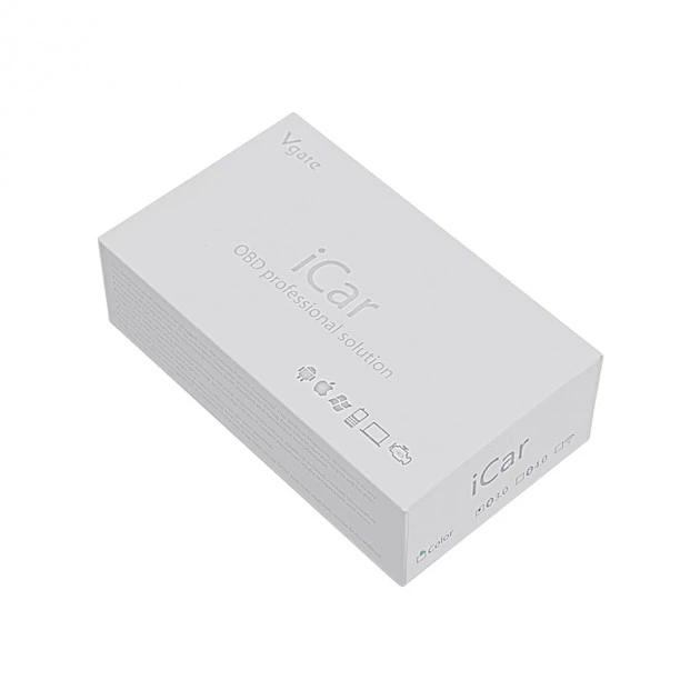 Автосканер VGate iCar 2 Bluetooth для діагностики автомобіля, з кнопкою живлення (ELM 327) - изображение 4