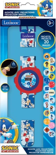 Цифровий проекційний наручний годинник Lexibook Sonic DMW050SN (3380743106250) - зображення 2