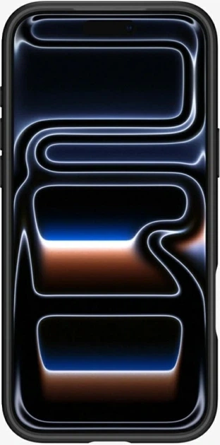 Etui Spigen Ultra Hybrid Mag MagSafe do Apple iPhone 17 Pro Max Frost Black/Orange (ACS10482) - obraz 3