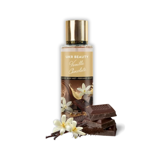 Парфюмированный мист для тела и волос UKR BEAUTY Vanilla & Chocolate (Ваниль & шоколад), 250 мл - Фото 1 Парфюмированный мист для тела и волос UKR BEAUTY Vanilla & Chocolate (Ваниль & шоколад), 250 мл - изображение 1