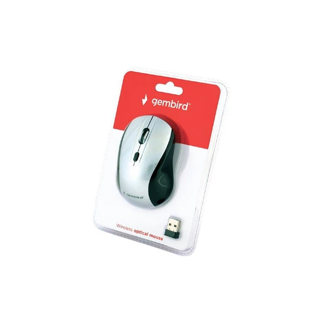 Мышка Gembird MUSW-4B-02-BS White - изображение 3