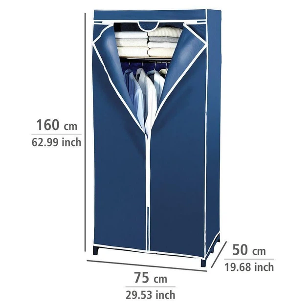 Szafa tekstylna Wenko AIR 160 x 50 x 75 cm (4008838438183) - obraz 3