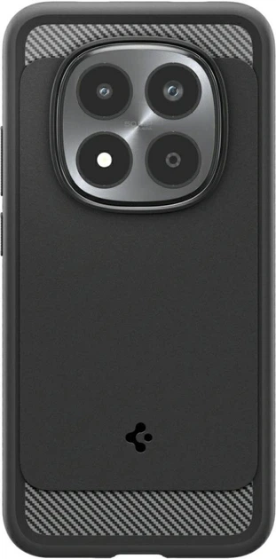 Чохол Spigen Rugged Armor для Xiaomi Redmi Note 15 Pro 5G Matte Black (ACS10460) - зображення 2