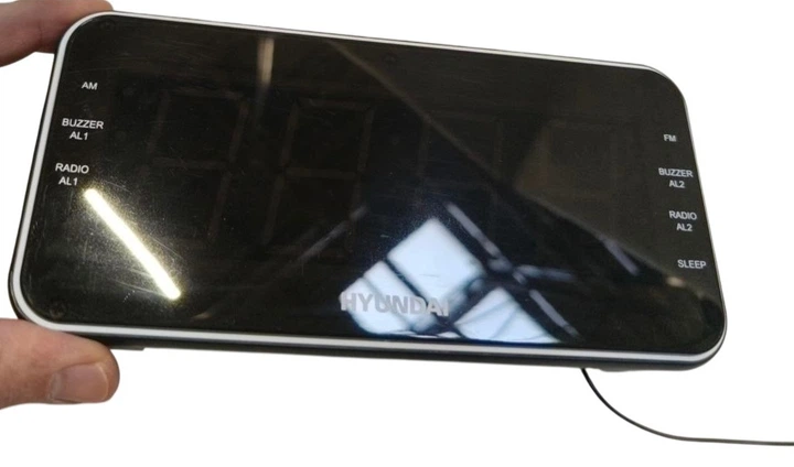 Radiobudzik Hyundai RAC 521 PLLBCH Czarny (HY-RAC521PLLBCH) (955555908571472) - Outlet - obraz 5