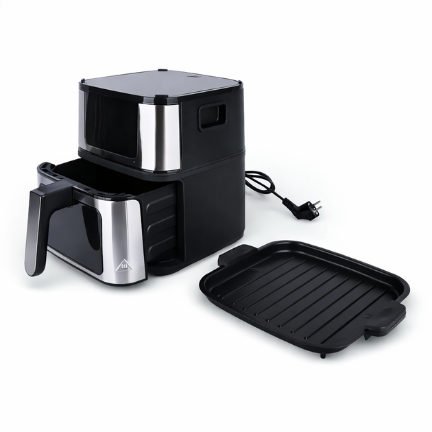 Аэрофритюрница DOMOTEC MS-3225 7 л Air Fryer фритюрница без масла сенсорный аэрогриль мультипечь для дома - изображение 4