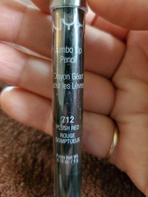 Помада в карандаше NYX Jumbo Lip Pencil Plush Red (JLP712) - изображение 5