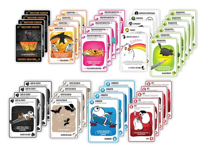 Настільна гра Вибухові кошенята: Оригінальне видання (Exploding Kittens: Original) - зображення 3