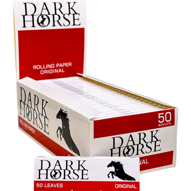 Блок паперу Dark Horse Original 70 мм (50 пачок) — рисовий папір, 21 г/м² - Фото 1 Блок паперу Dark Horse Original 70 мм (50 пачок) — рисовий папір, 21 г/м² - изображение 1