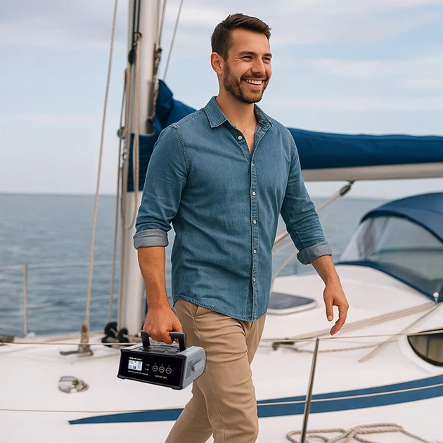 Inteligentna mikroprocesorowa ładowarka Qoltec do akumulatora AGM/GEL/SLA LCD 12-24 V 25 A (5901878525143) - Zdjęcie 15 Inteligentna mikroprocesorowa ładowarka Qoltec do akumulatora AGM/GEL/SLA LCD 12-24 V 25 A (5901878525143) - obraz 15