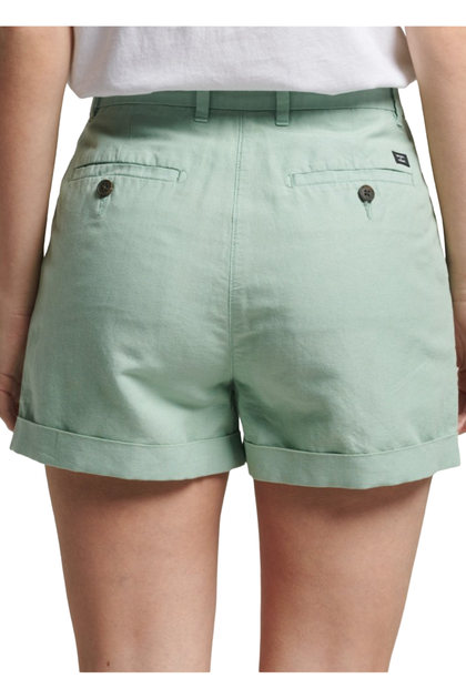 Жіночі шорти Superdry Studios Linen Linen мідні S W7110269A DUJ (S) - изображение 2