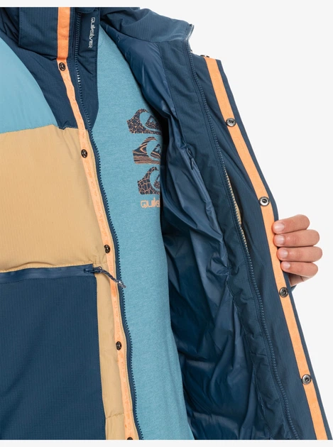 Водонепроникний чоловічий зимовий пуховик Quiksilver Nomad XL EQYJK03727 BLM0 (XL) - Фото 6 Водонепроникний чоловічий зимовий пуховик Quiksilver Nomad XL EQYJK03727 BLM0 (XL) - изображение 6
