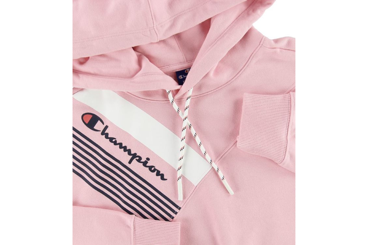 Толстовка жіноча з бавовняного худі HD Champion розова XS 112758 PS024 (XS) - зображення 2