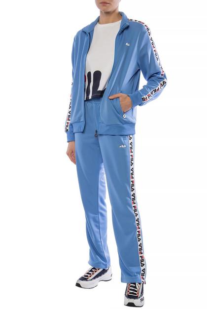 Жіноча відкрита куртка леопардова Fila Tallia Track M 687069 560916 (M) - зображення 2
