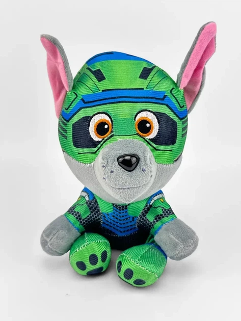 Мягкая плюшевая игрушка Мега Рокки (Rocky) Щенячий Патруль Paw Patrol DOG SWAT 25 см 31-001 - Фото 2 Мягкая плюшевая игрушка Мега Рокки (Rocky) Щенячий Патруль Paw Patrol DOG SWAT 25 см 31-001 - изображение 2