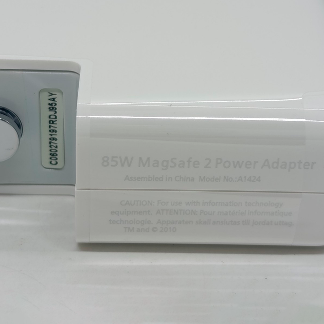 Блок живлення Apple MagSafe2 85W 20V 4.25A White - зображення 8