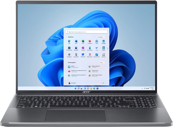 Ноутбук Acer Swift Go 16 / 16" 2K QHD OLED / Intel Core Ultra 7 258V / 1 TB / 32 GB / Arc Graphics 140V - Фото 1 Ноутбук Acer Swift Go 16 / 16" 2K QHD OLED / Intel Core Ultra 7 258V / 1 TB / 32 GB / Arc Graphics 140V - зображення 1