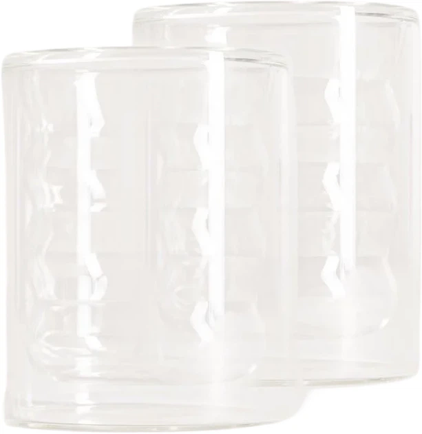 Набір склянок Homla Cembra Bubbly з подвійними стінками 2х250 мл (5906496758003) - зображення 2