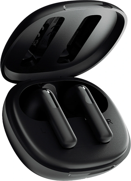 Słuchawki QCY AilyBuds E10 ENC Hi-Res Audio Black (6957141409794) - obraz 4