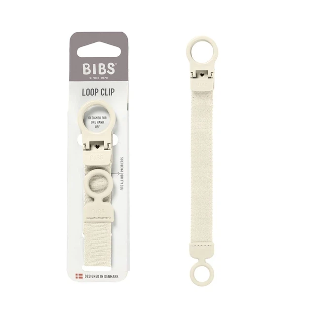 Дитячий тримач BIBS Clip Loop - Ivory - Фото 6 Дитячий тримач BIBS Clip Loop - Ivory - изображение 6