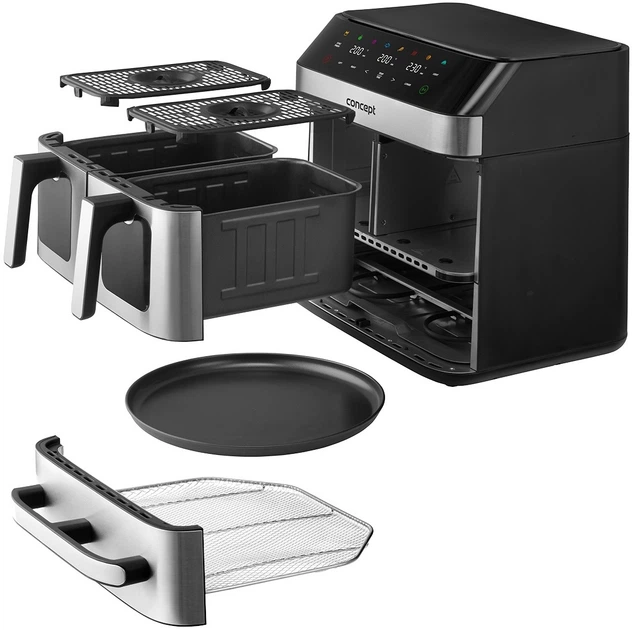 Frytkownica beztłuszczowa Concept FR9000 - obraz 2