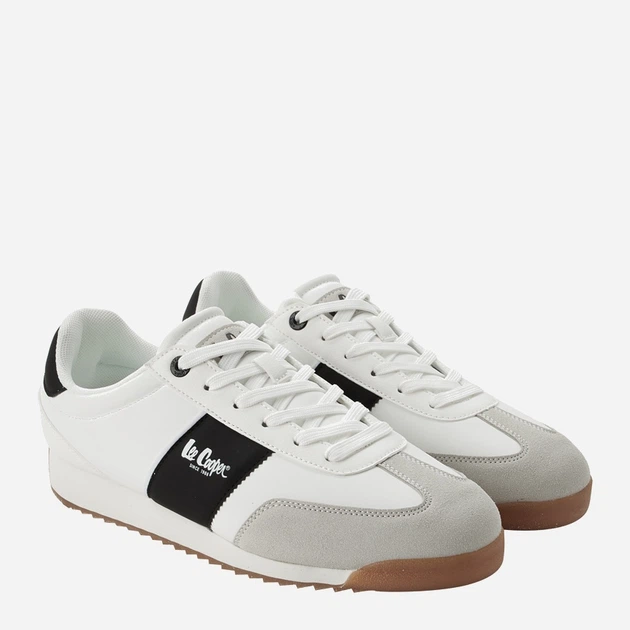 Чоловічі кеди низькі Lee Cooper LCW-26-03-4135 42 (28 см) Білі (5901479610729) - зображення 2