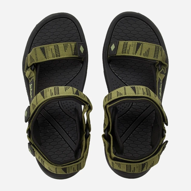 Чоловічі сандалії Lee Cooper LCW-26-34-4425 41 (27.3 см) Зелені (5901479629417) - зображення 4