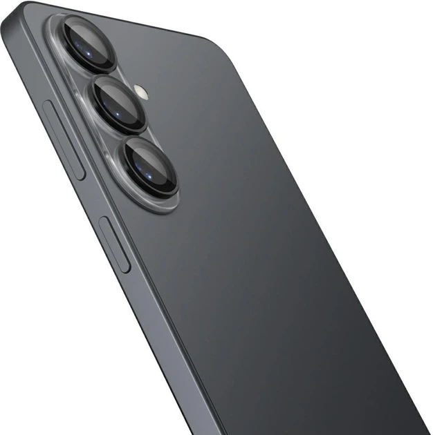 Szkło hartowane Spigen Optik Pro HD Glas.TR EZ Fit do Samsung Galaxy S26 Black 2 szt. (AGL11099) - obraz 5