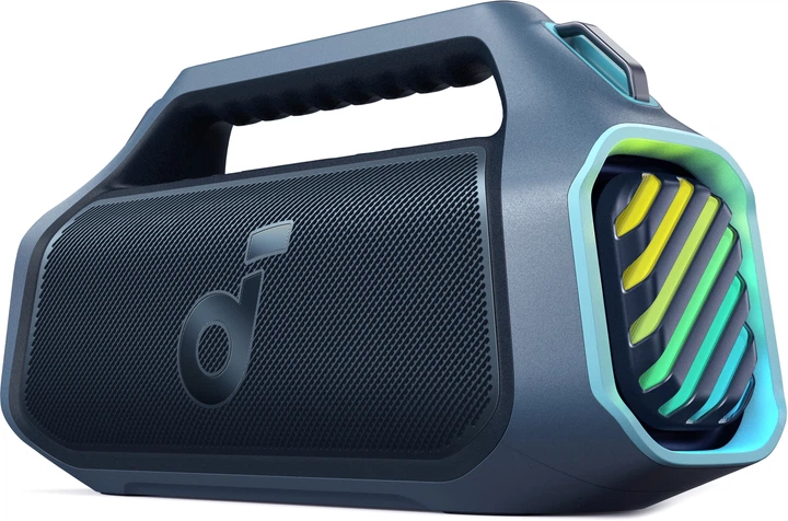 Портативна колонка Anker SoundCore Boom 2 Plus Blue (A3134031) - Фото 1 Портативна колонка Anker SoundCore Boom 2 Plus Blue (A3134031) - зображення 1