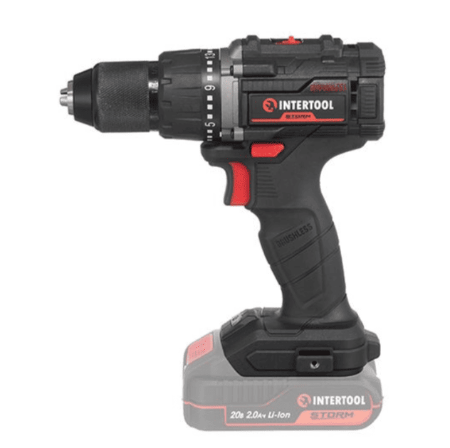 Дрель-шуруповерт аккумуляторный Intertool WT-9360 - изображение 3