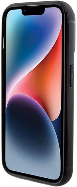 Etui Karl Lagerfeld Rhinestone Logo Metal Plate do Apple iPhone 15 Pro Black (3666339163136) - obraz 7