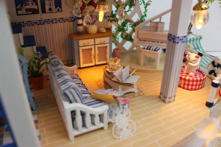 3D Румбокс DIY «Sailing Memory» — Магия океана + Пылезащитный купол13844Z - изображение 6