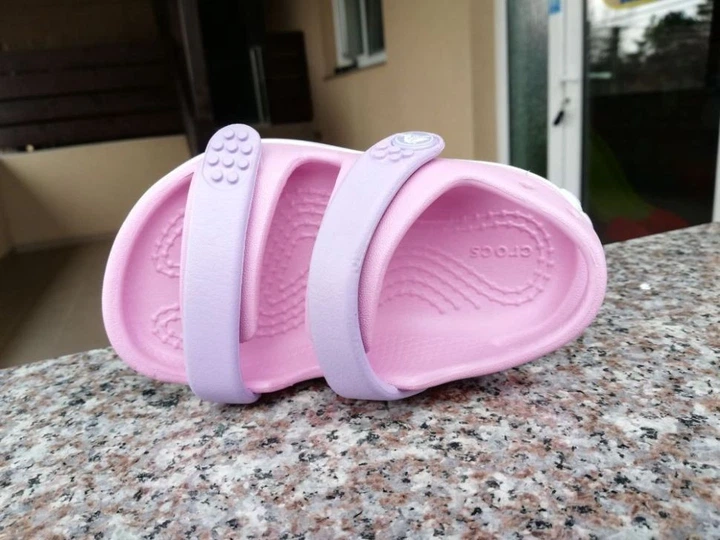 Дитячі сандалії для дівчинки Crocs Toddler Crocband Cruiser Sandal Ballerina / Lavender (36-37, розовий) - Фото 7 Дитячі сандалії для дівчинки Crocs Toddler Crocband Cruiser Sandal Ballerina / Lavender (36-37, розовий) - зображення 7