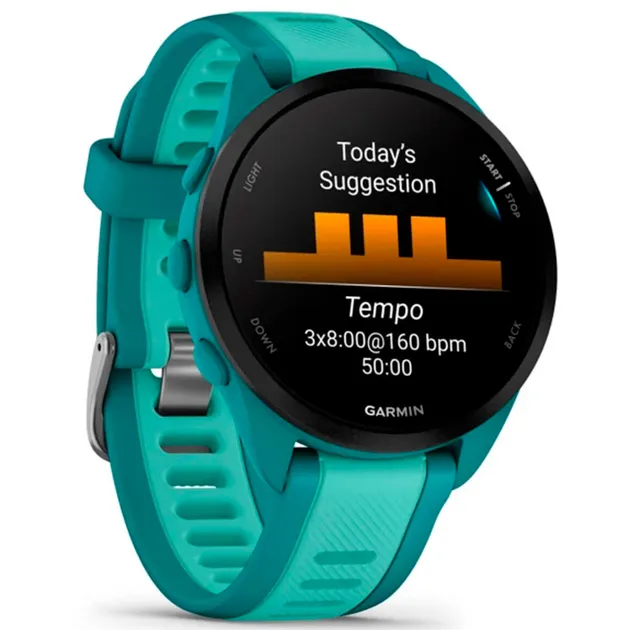 Смарт часы Garmin Forerunner 165 Music Turquoise/Aqua (010-02863-32) - изображение 2