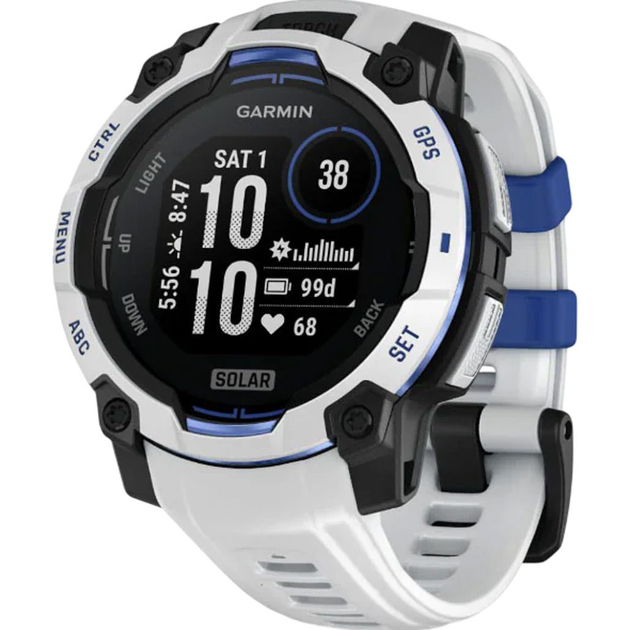 Смарт-годинник Garmin Instinct 3 Solar 45mm Whitestone with Whitestone Band (010-02934-03) - Фото 1 Смарт-годинник Garmin Instinct 3 Solar 45mm Whitestone with Whitestone Band (010-02934-03) - зображення 1
